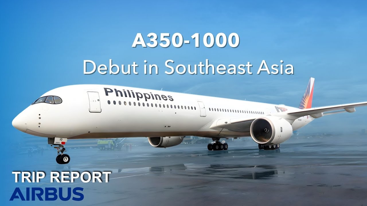 Flying Southeast Asia's First A350-1000 | Manila to Bangkok | TRIP REPORT