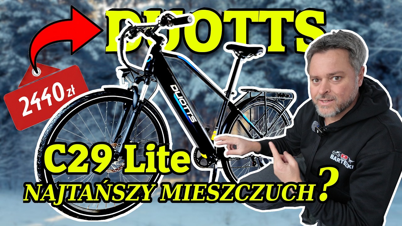 Najtańszy sensowny e-bike 2026? DUOTTS C29 Lite - Recenzja po testach #ebiketest #rowerelektryczny