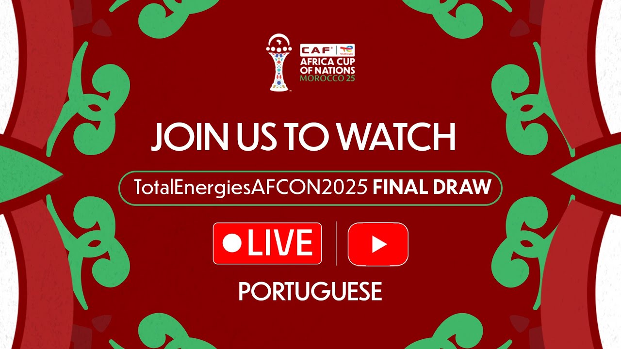 #TotalEnergiesAFCON2025 Final Draw - Portuguese