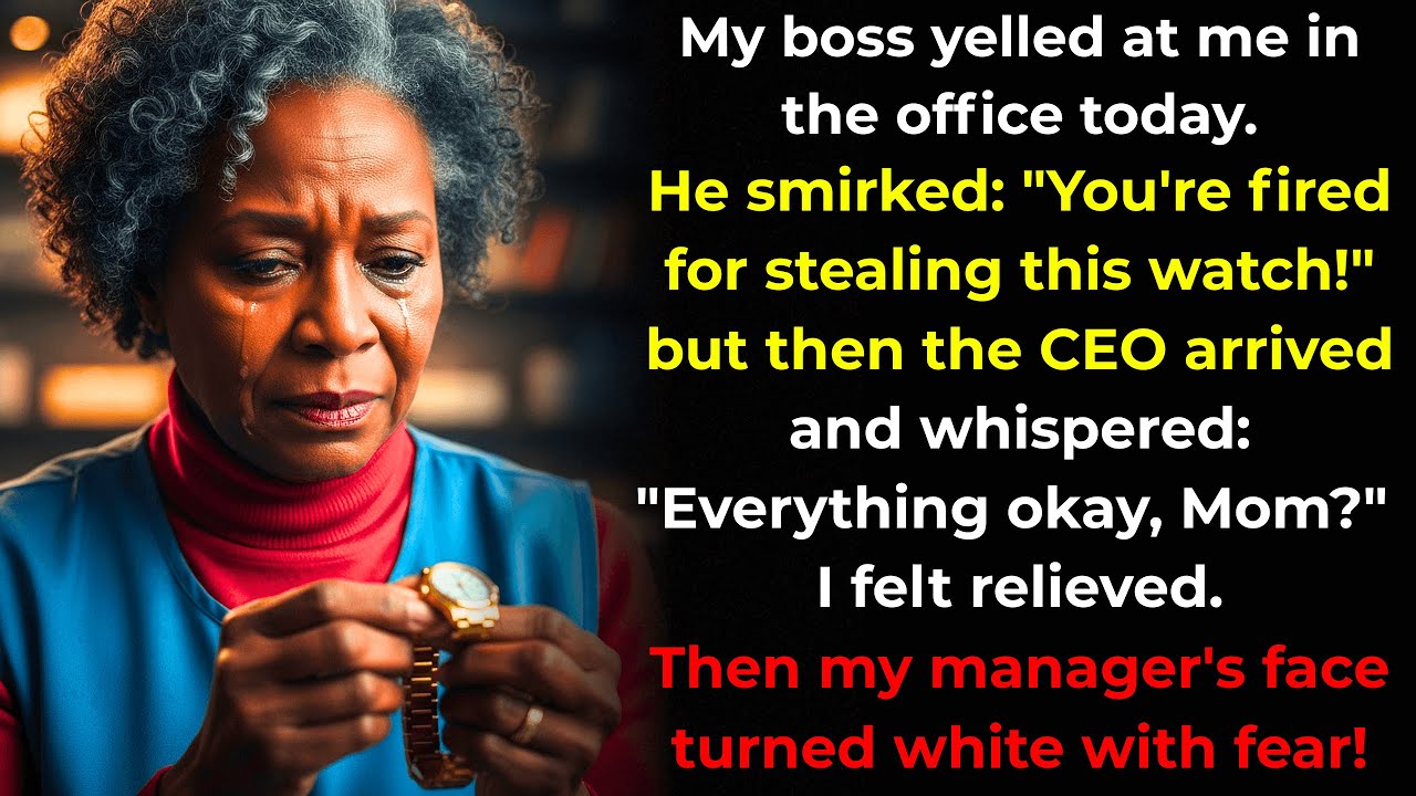 My boss yelled You're fired for stealing! But then the CEO yelled Stop — then...