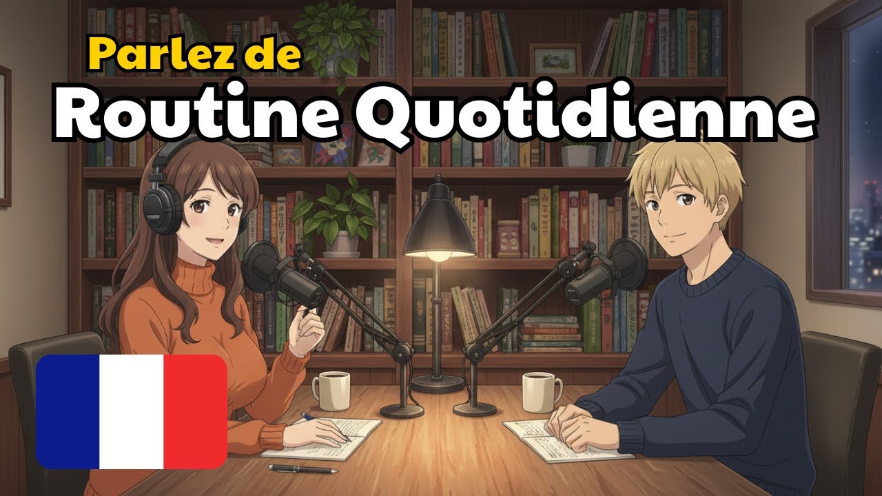 Comment parler de sa routine quotidienne en français | Pratique de la conversation en français