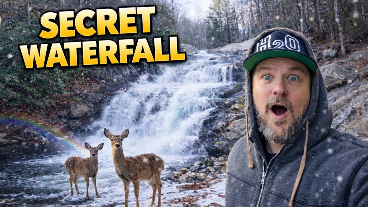 Epic Mountain Day! Deer, Waterfalls, Snow & More!