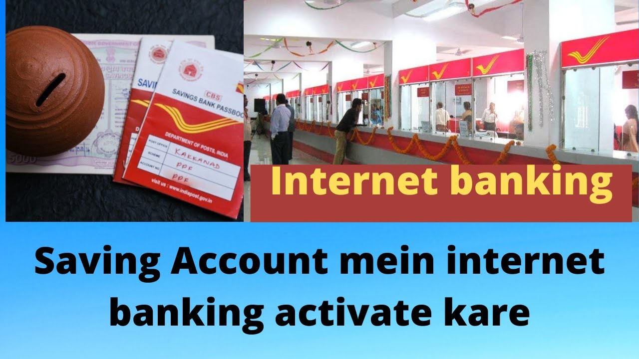 How to activate internet banking in POST OFFICE saving bank account|full demo