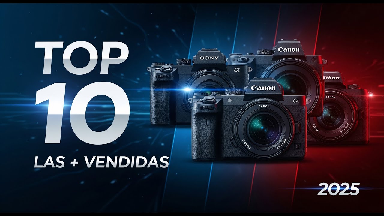 Top 10 Cámaras Mirrorless 2025