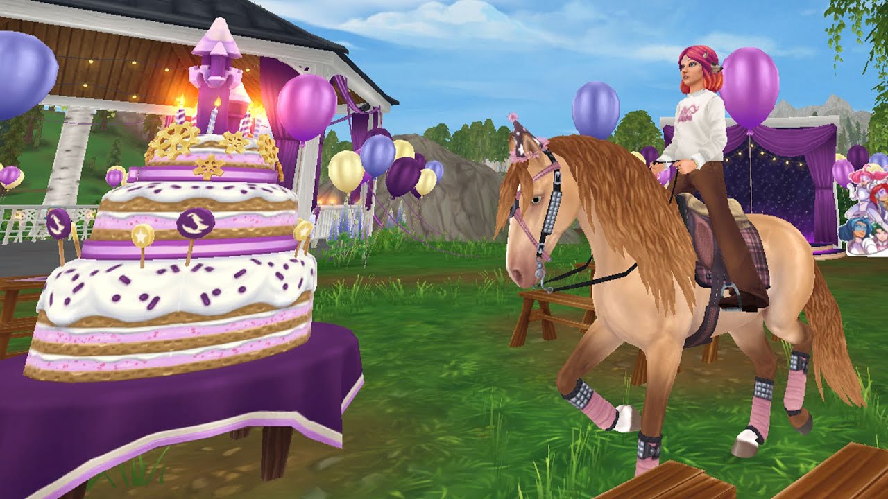Покупка нового АНДАЛУЗА 🌺 С ДНЕМ РОЖДЕНИЯ 🧁🍧🍭Star Stable