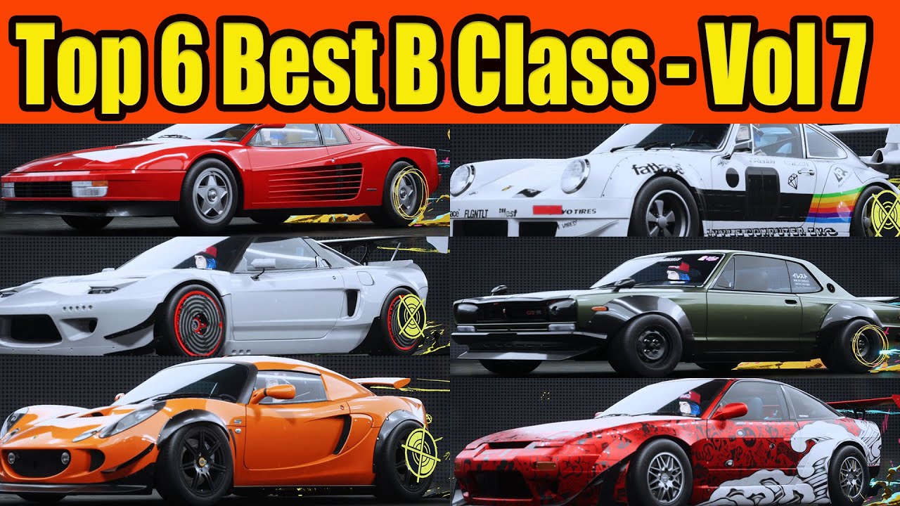 Top 6 Best B Class Car in NFS Unbound Vol 7