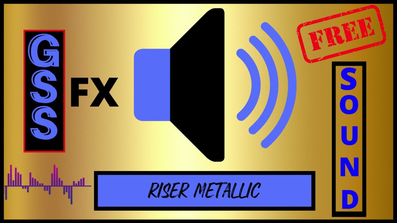 Riser Metallic  - Sound Effect HD (No Copyright Sound)