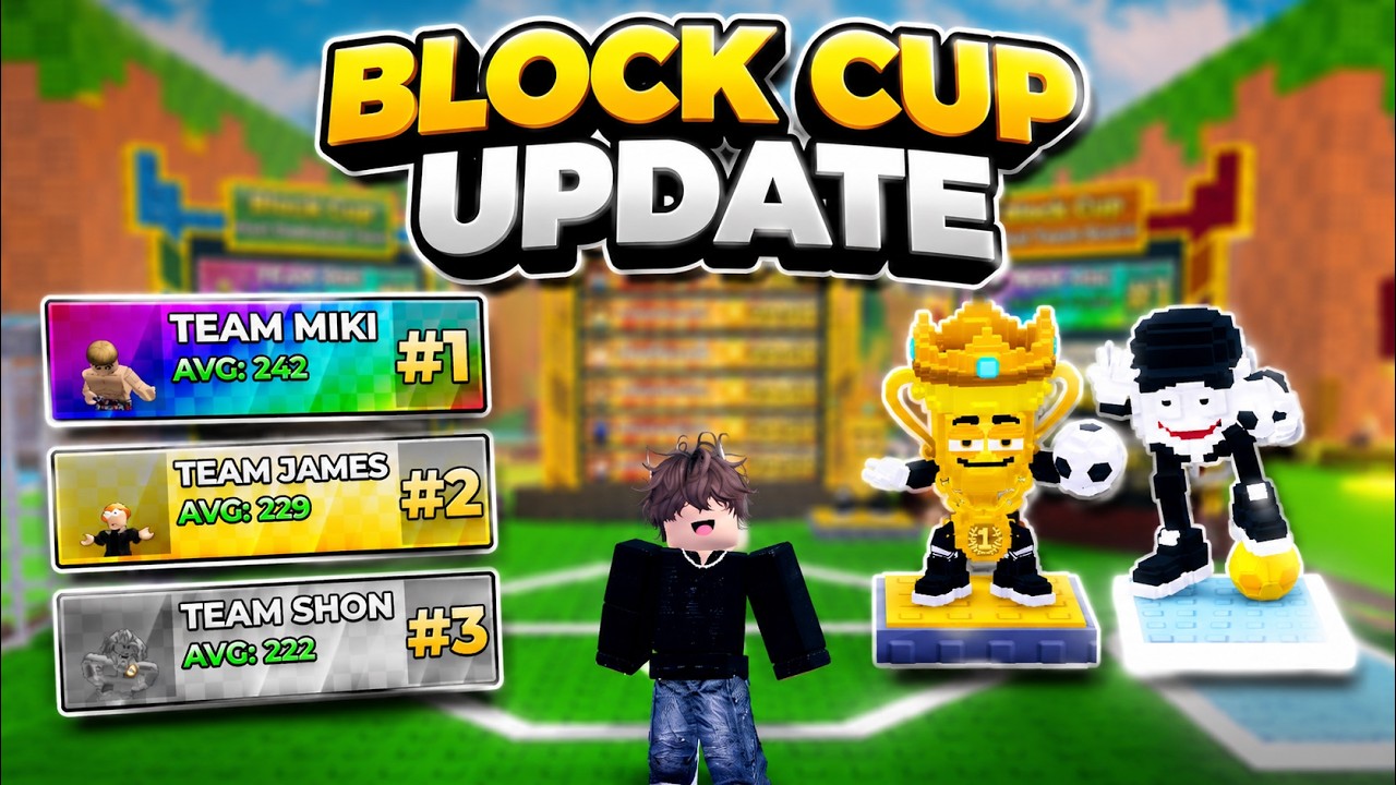 Block Cup Update + Event (Kick a Lucky Block)