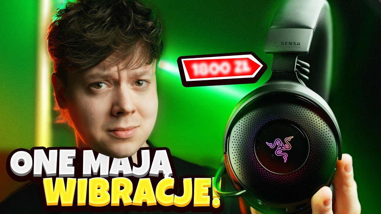 NAJDROŻSZE SŁUCHAWKI DLA GRACZA? 🫨 -  Razer Kraken v4 PRO | Test i recenzja