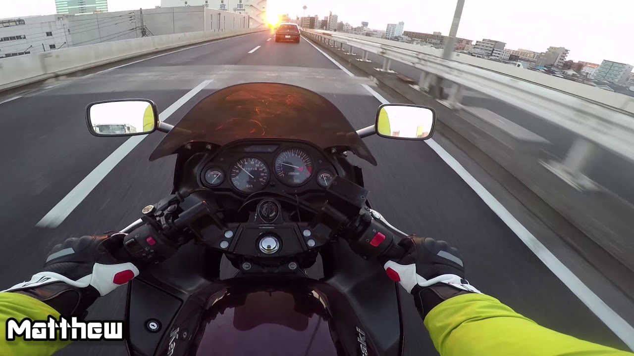 【ZZR400】広島弾丸陸送ツーリング1 東京～滋賀編 【モトブログ】