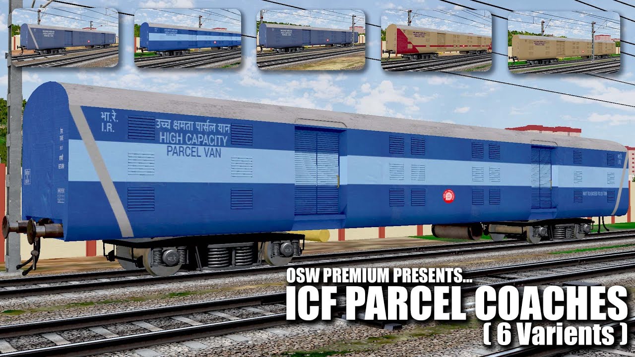 Presenting Brand New ICF parcel coaches for MSTS | OSW Premium