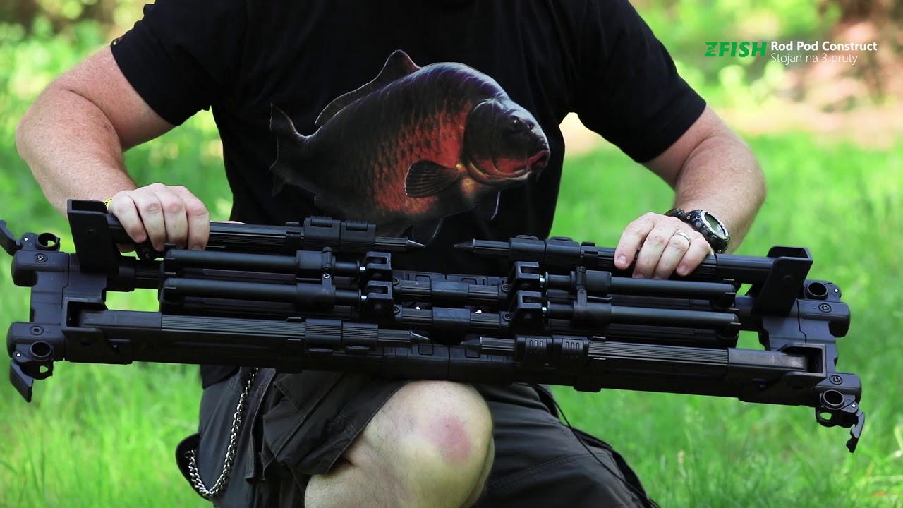 Zfish Rod Pod Construct 3 Rods
