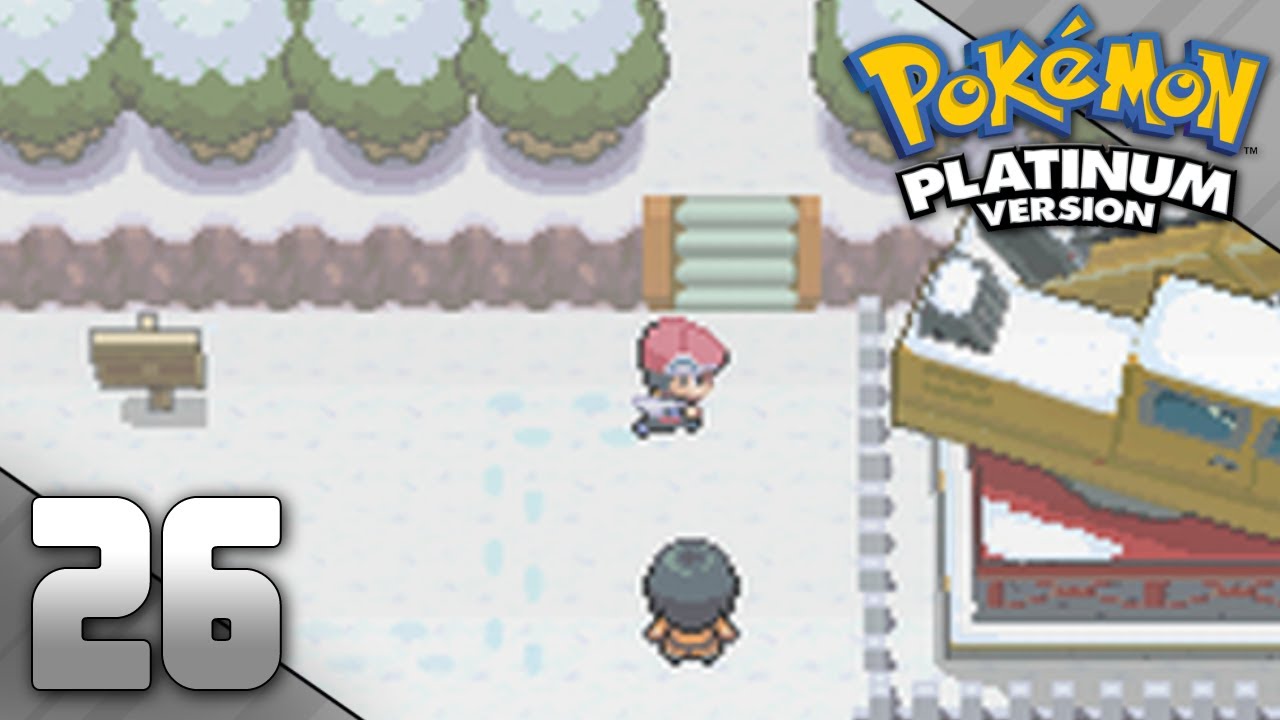 Pokemon Platinum Part 26 - Traveling to Snowpoint City