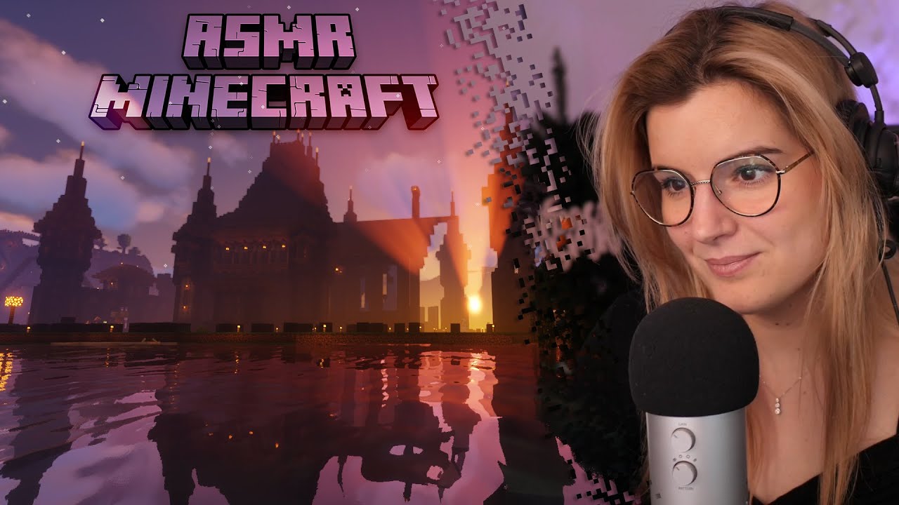 Découverte de notre serveur Minecraft ASMR 🌙😍