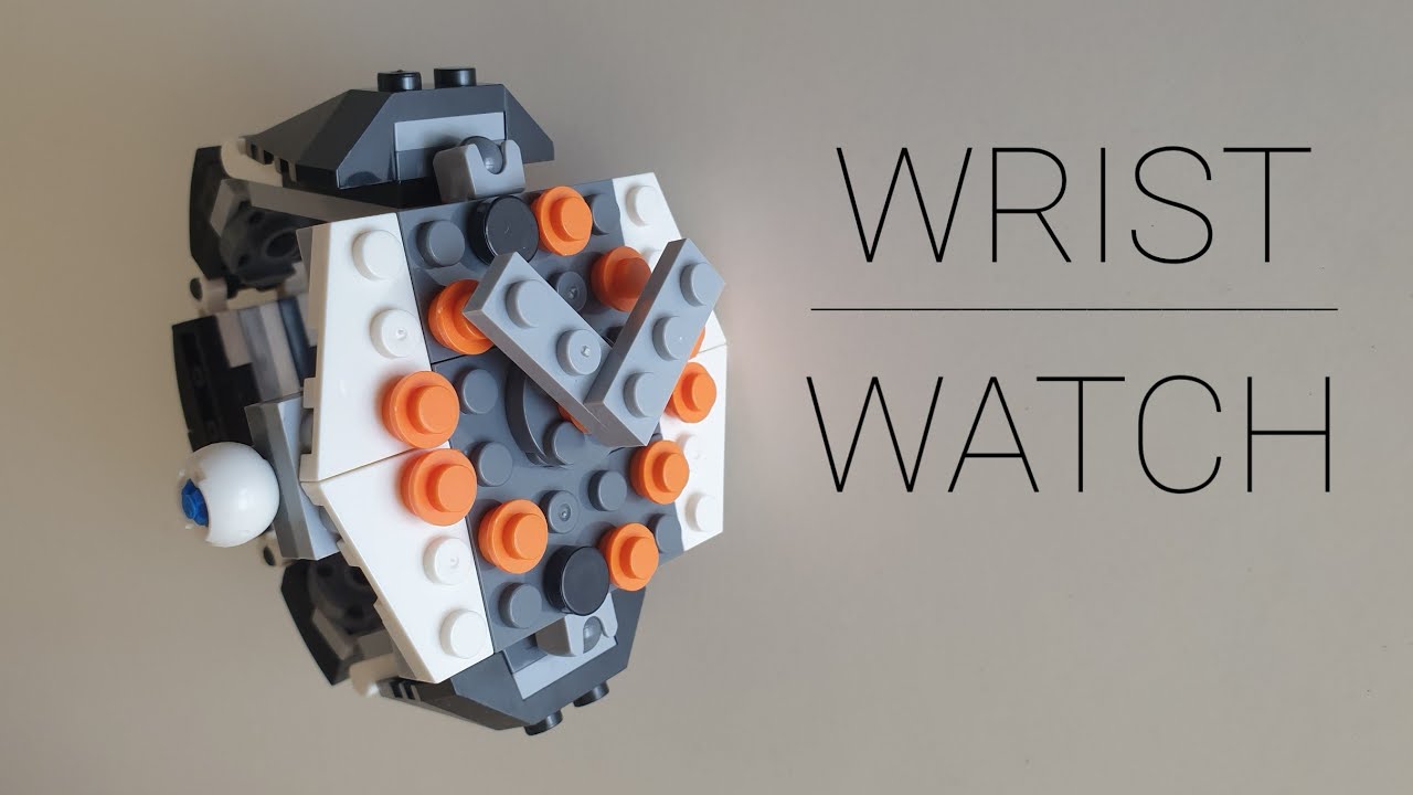 Unofficial LEGO - WRIST WATCH - DECOOL - 3122 - 3 in 1 Alternate [TUTORIAL]