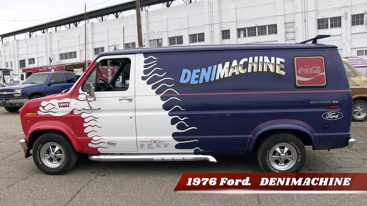 Denimachine. 1976 Ford Custom Van.