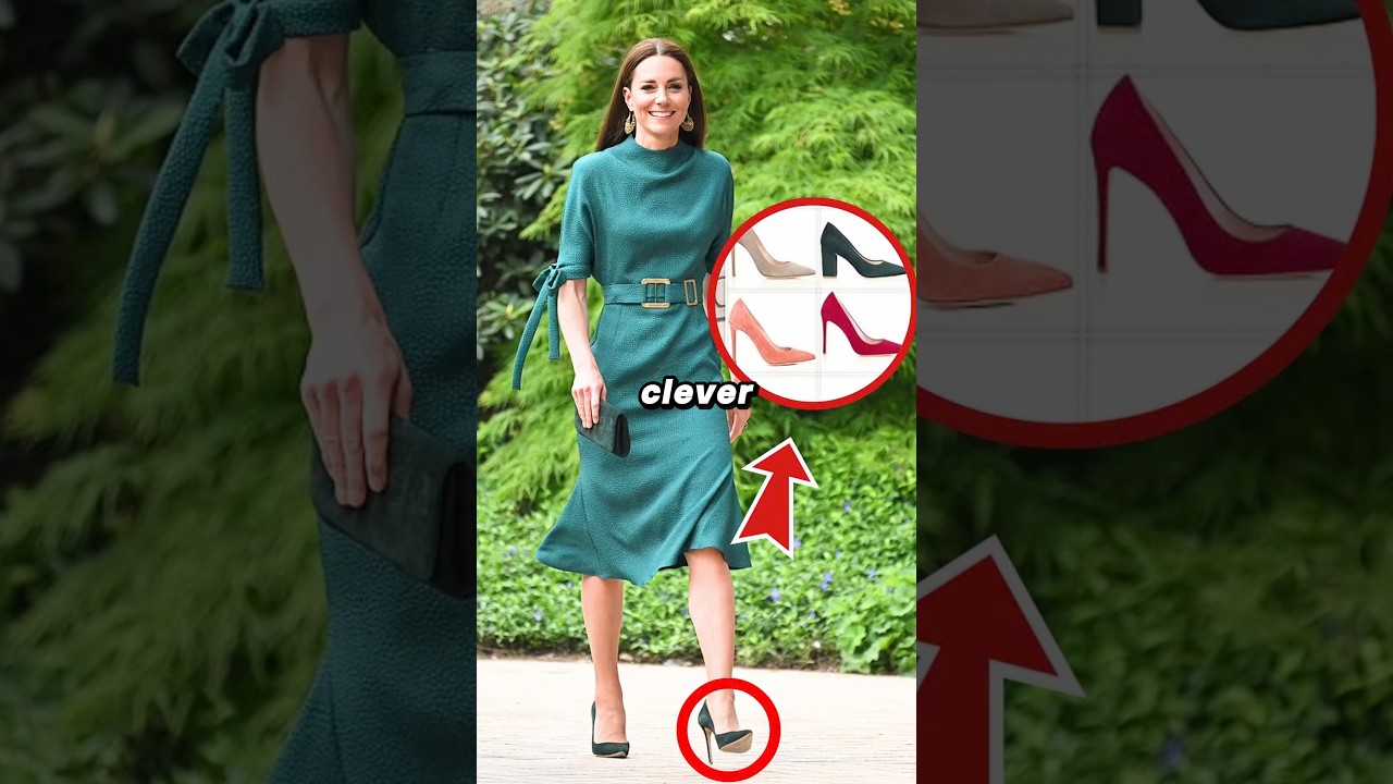 The Clever Strategy Behind Kate Buying One Pair of Shoes in 16 Colors 