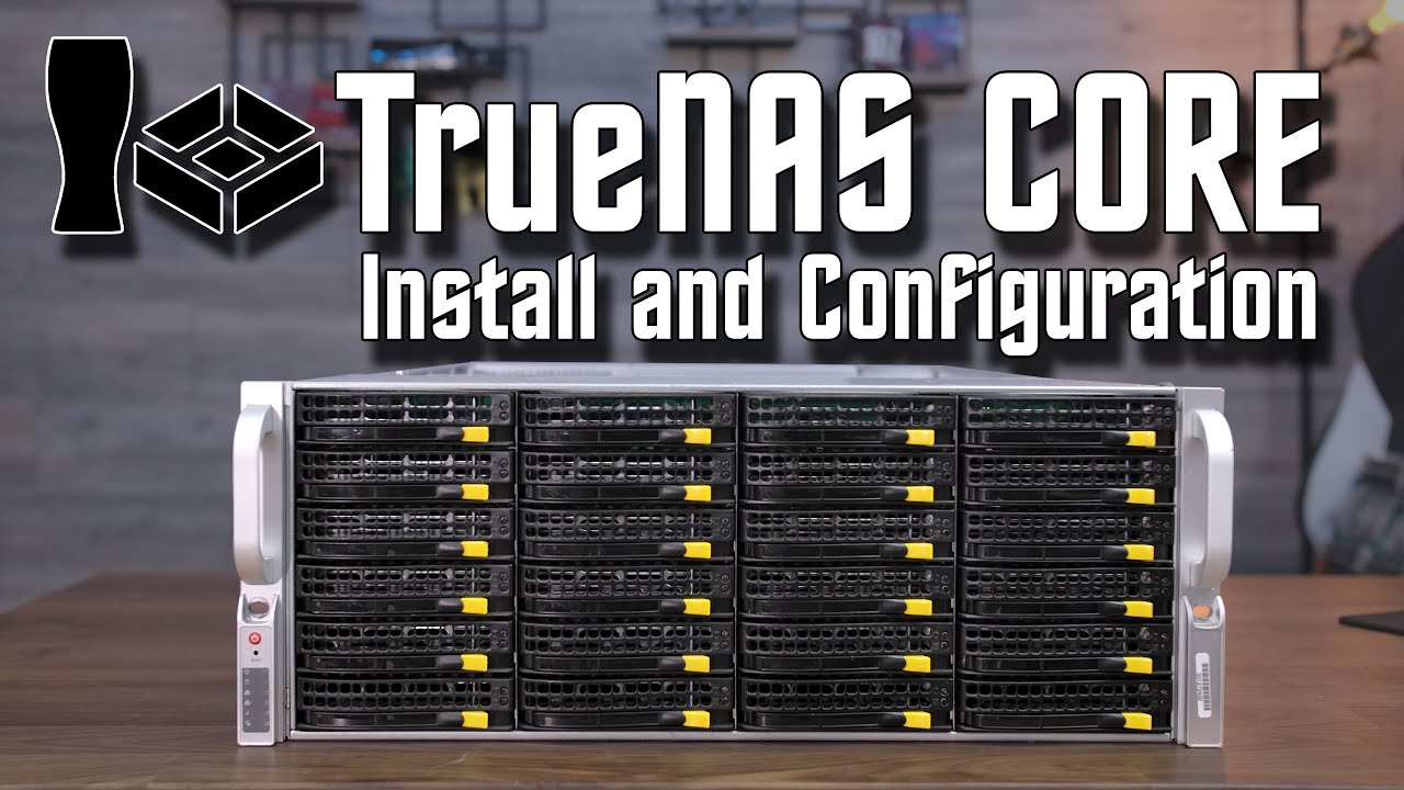 TrueNAS CORE 12.0 Install Tutorial