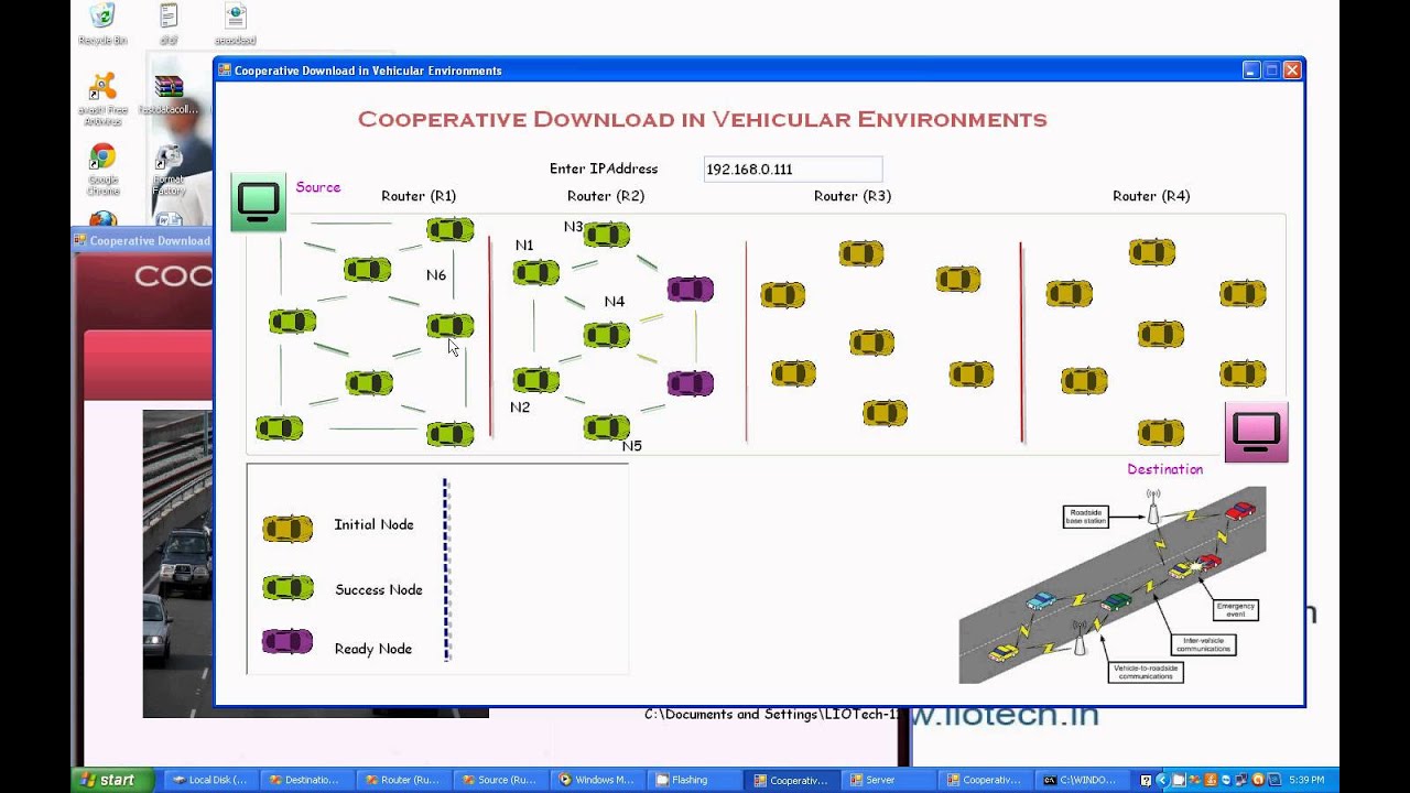 DOTNET 2012 IEEE Projects Cooperative Download in
