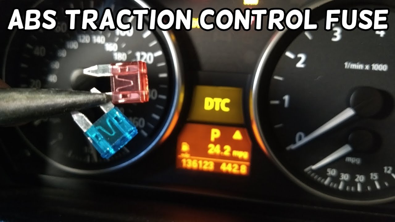 TRACTION CONTROL ABS FUSE LOCATION BMW E90 E91 E92 E93
