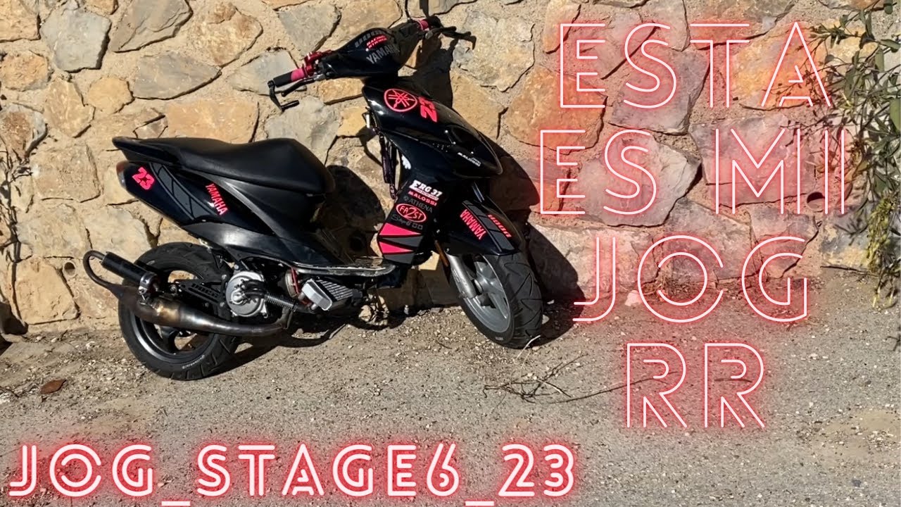 ESTA ES MI YAMAHA JOG RR