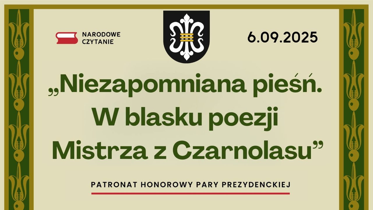 Narodowe Czytanie 2025 Ogrodzieniec