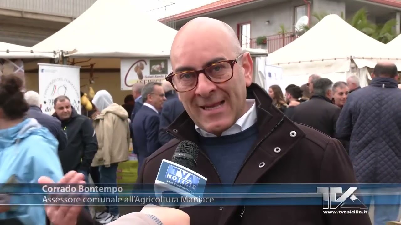 Maniace. Taglio del nastro per la Sagra della Ricotta e Provola dei Nebrodi. L'appuntamento continua