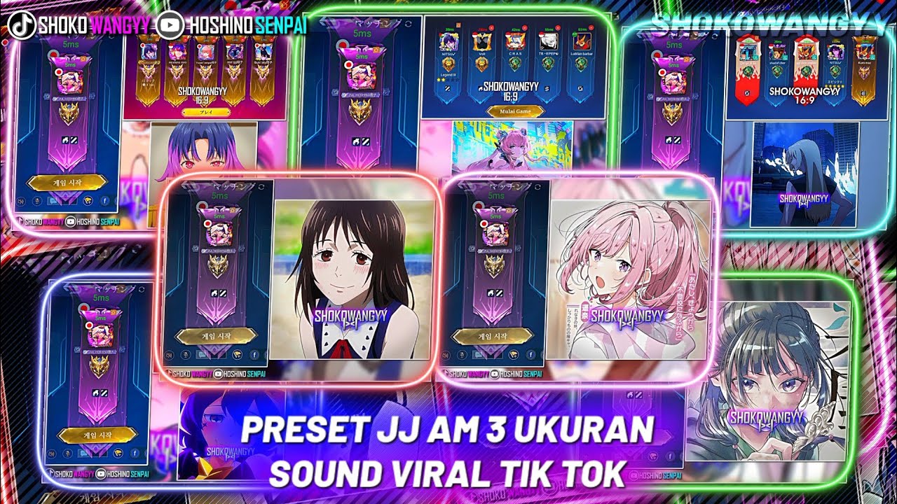 7 PRESET JJ AM 3-2 UKURAN DJ VIRAL TIKTOK,SHOKOWANGYY😋🔥