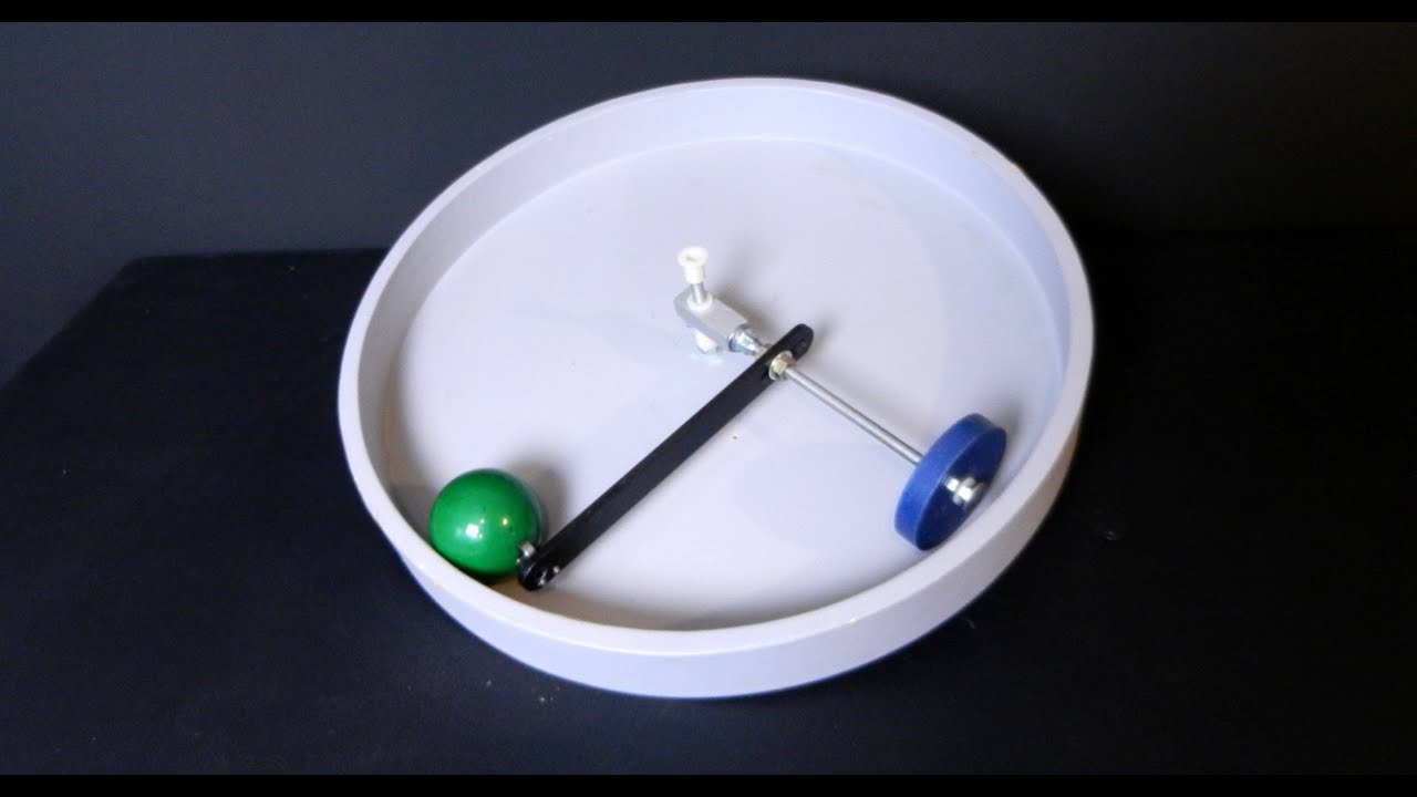 Self running Tilting Tray. Perpetual Motion machine