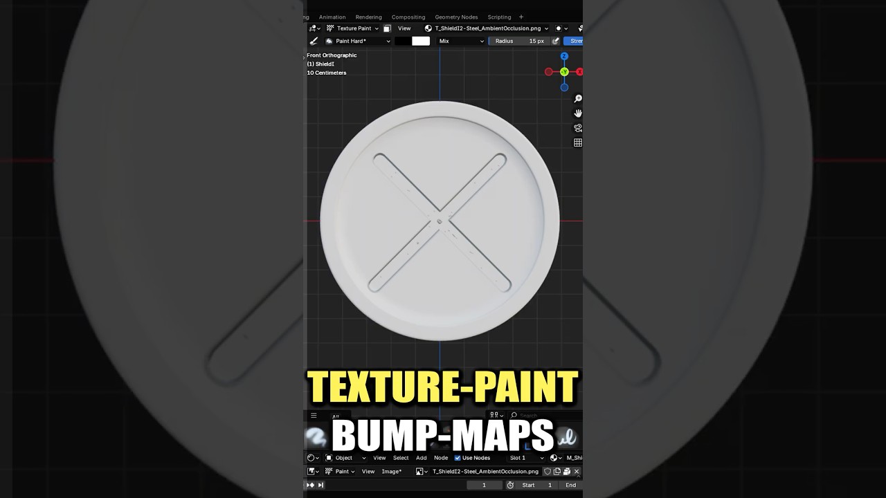 Blender: Texture Painting Normal/Bump Maps