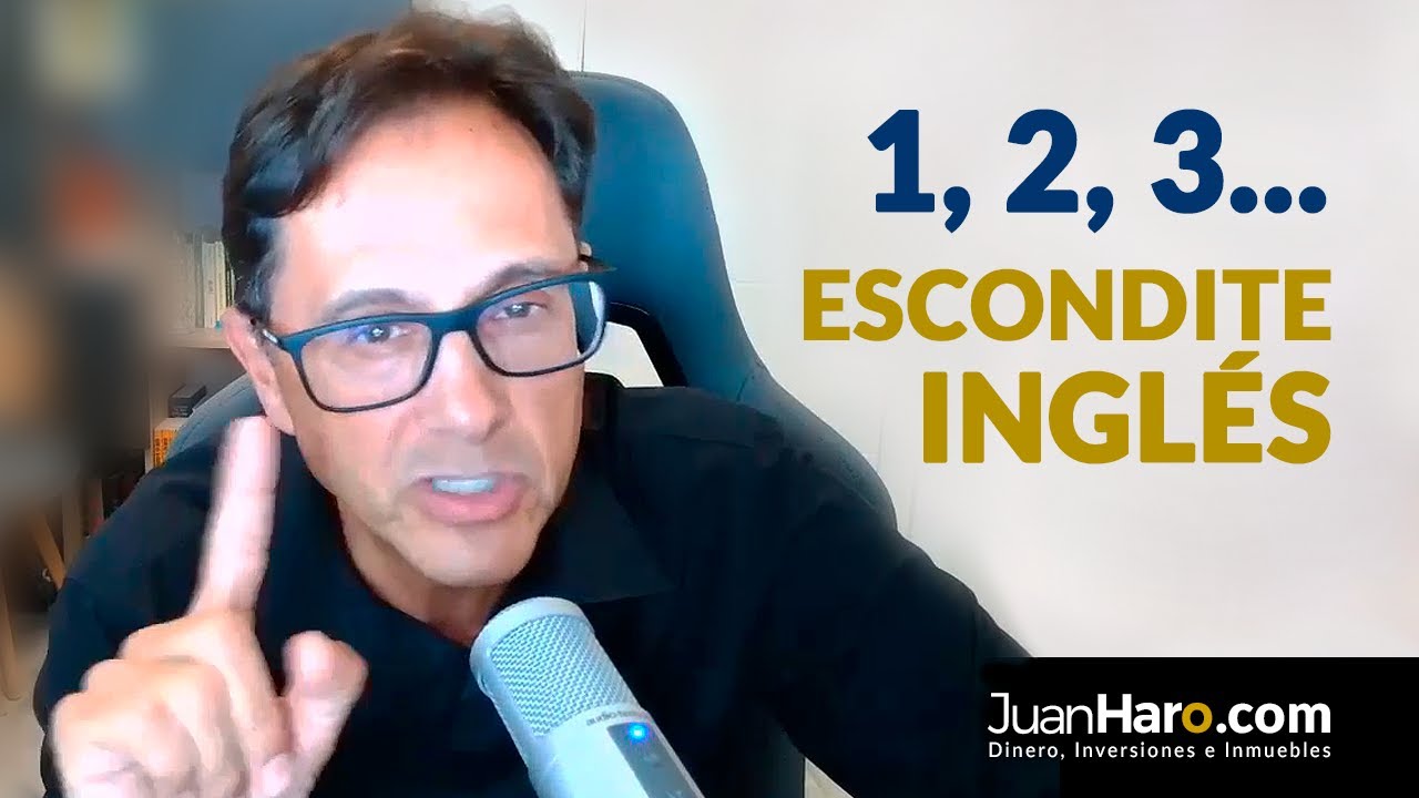 1, 2, 3... Escondite inglés
