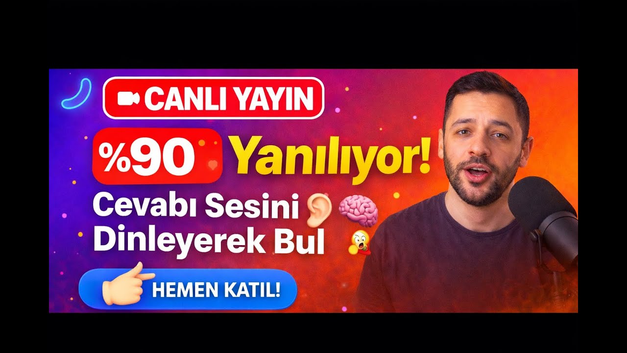%90 Yanılıyor! Cevabı Sesini Dinleyerek Bul 👂🧠
