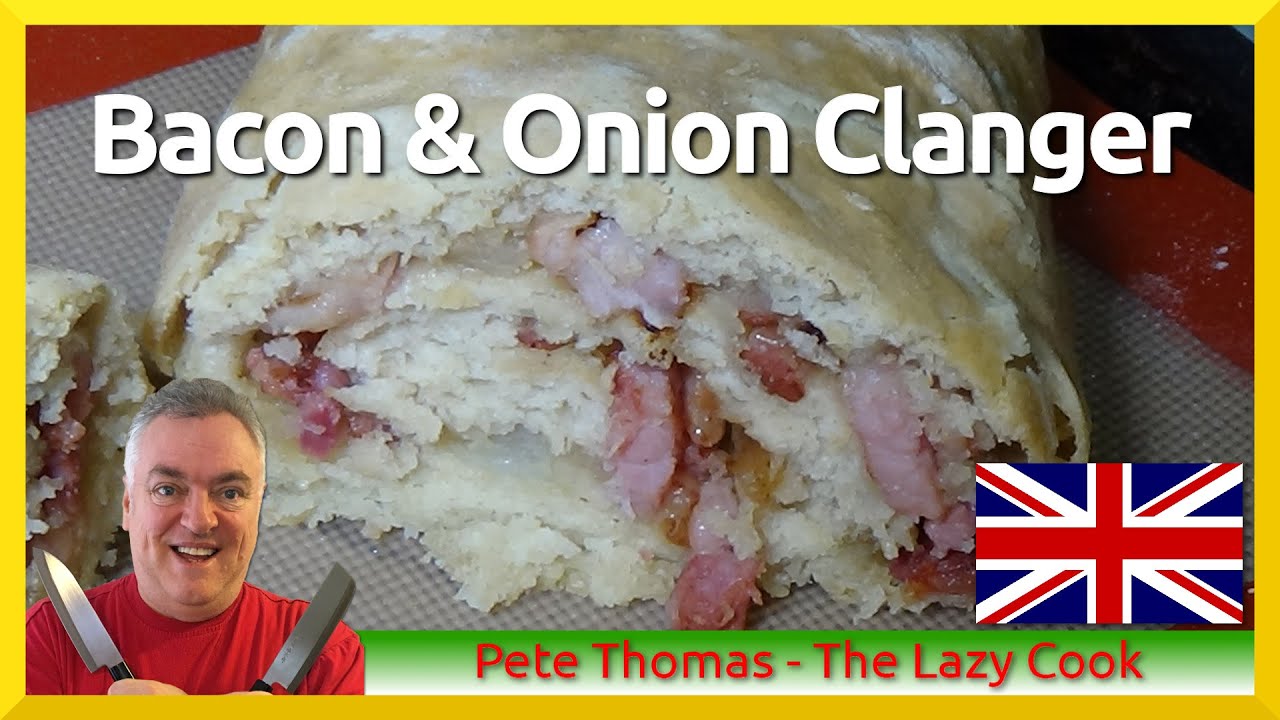 How to Cook Bacon and Onion Roly Poly - Baked Clanger