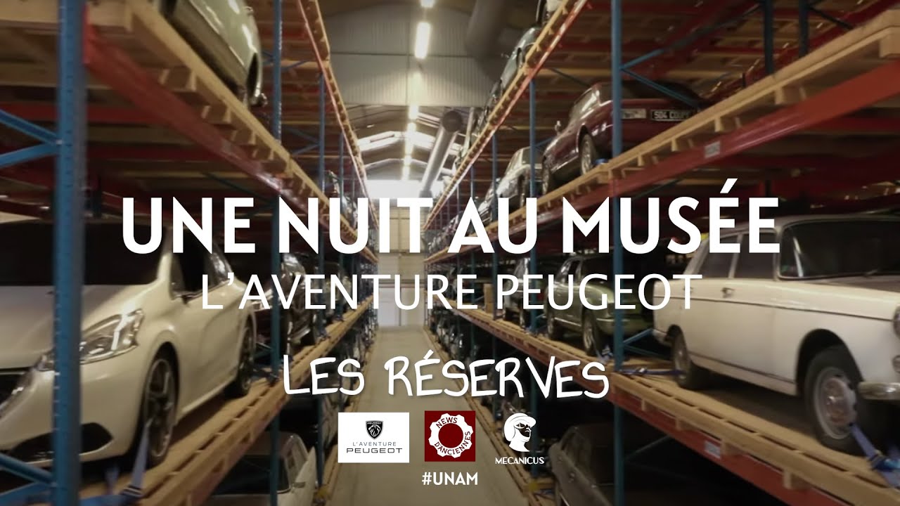 Une Nuit au Musée #2 @L'Aventure Peugeot - Les réserves