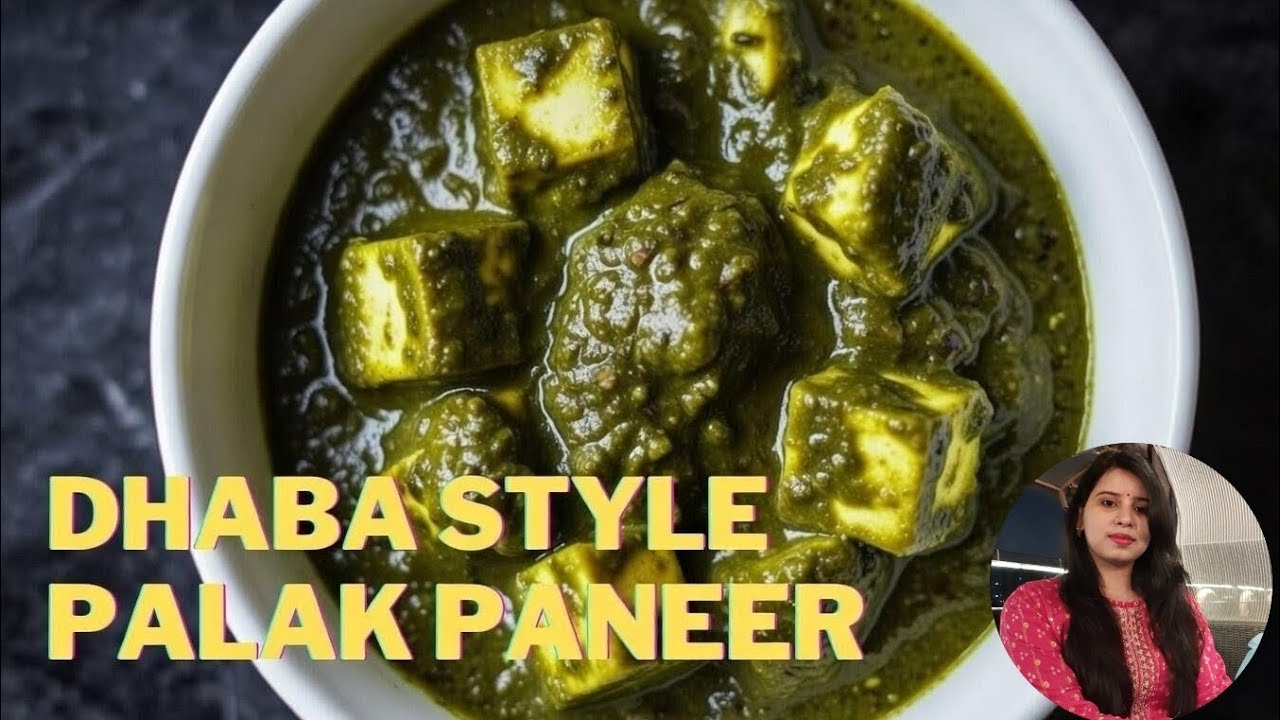 Dhaba Style Palak Paneer Recipe | Restaurant Style Spinach & Cottage Cheese @PriyankasKitchen30