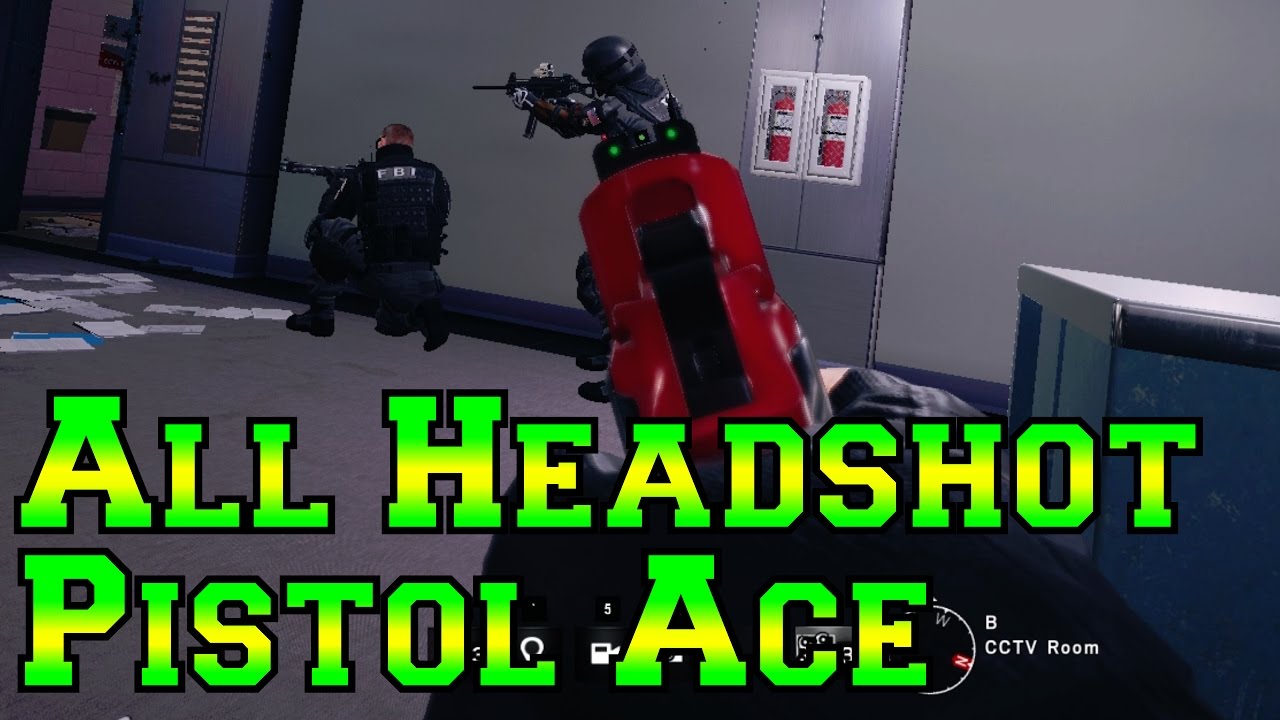 All Headshot, Pistol Ace - Rainbow Six Siege