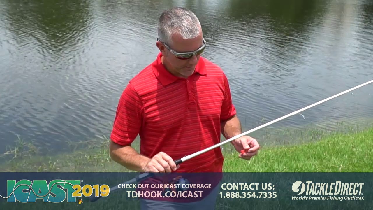 Quantum Accurist S3 Spinning Reels on the water at ICAST 2019