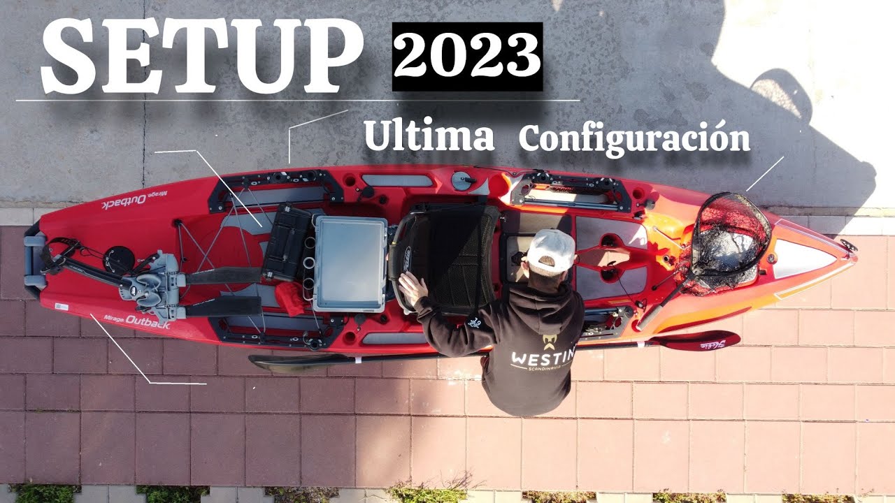 🚤2023 Fishing kayak SETUP!TE COMPARTO la configuración de mi kayak!🚤😎