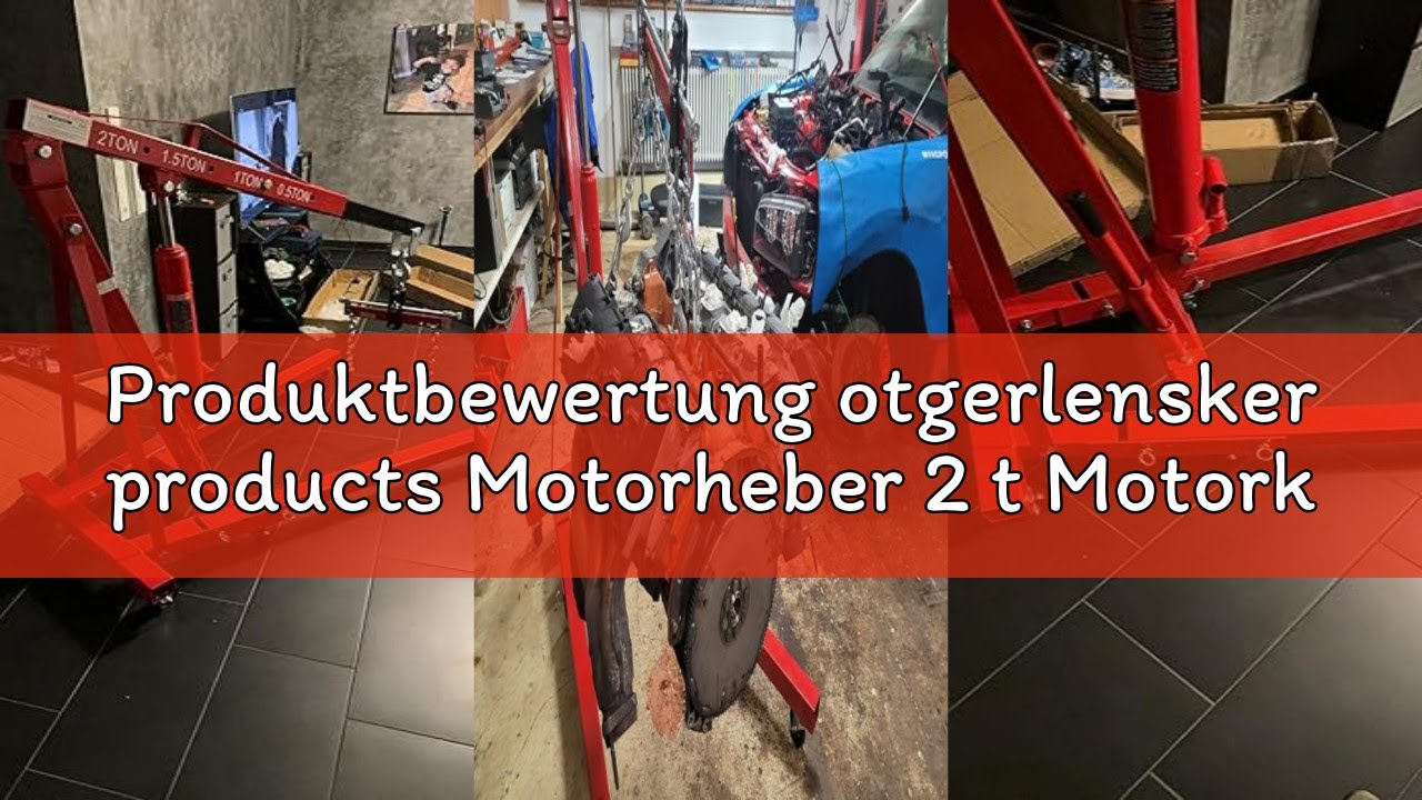 Produktbewertung otgerlensker products Motorheber 2 t Motorkran mit Haken + Balancierer Balancer Tra