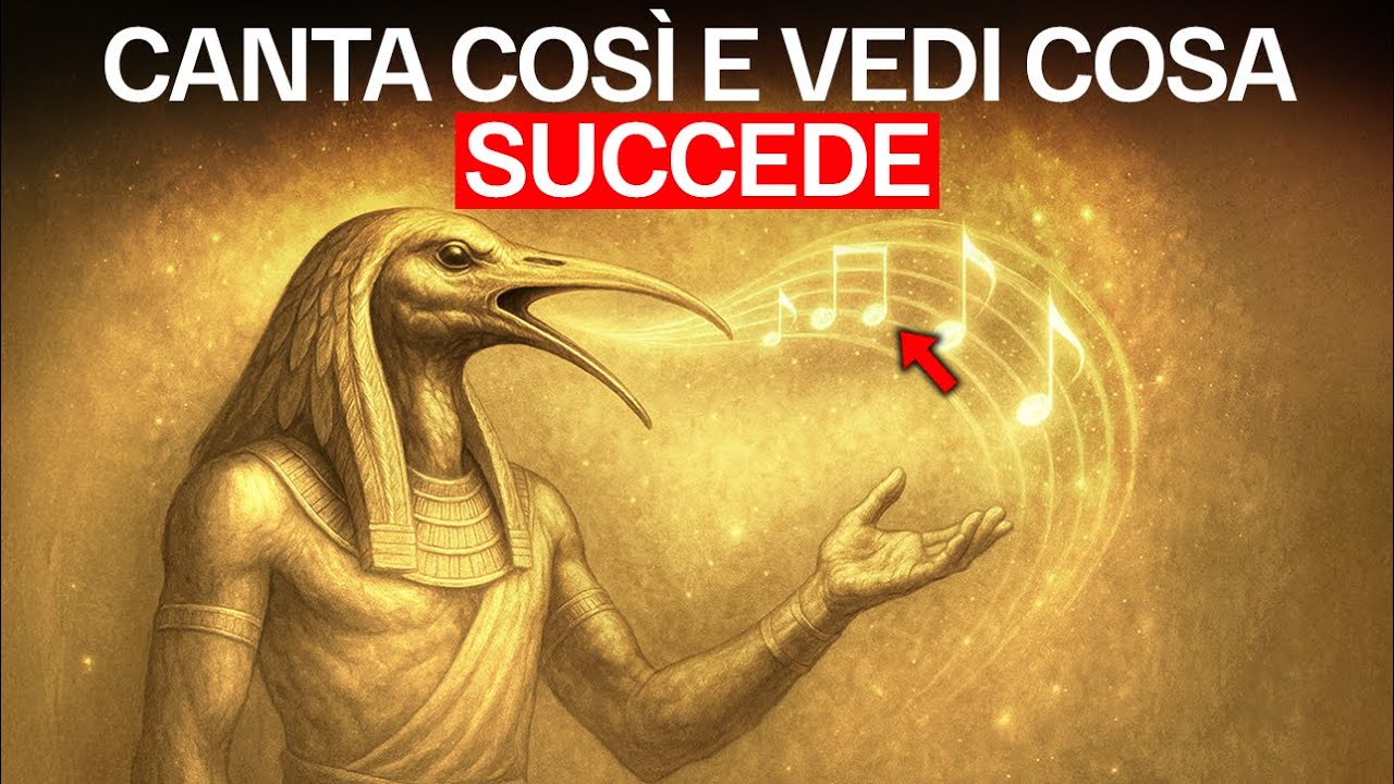 Il Segreto PIÙ POTENTE di Thoth: Se CANTI Così, SVELI ISTANTANEAMENTE la Tua MAGIA INTERIORE