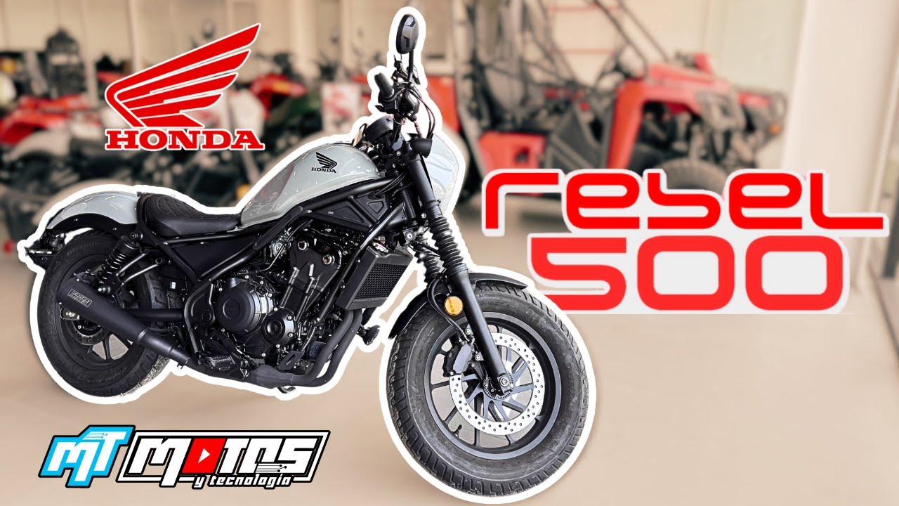 ¡IDEAL PARA PRINCIPIANTES! Conoce la nueva HONDA REBEL 500