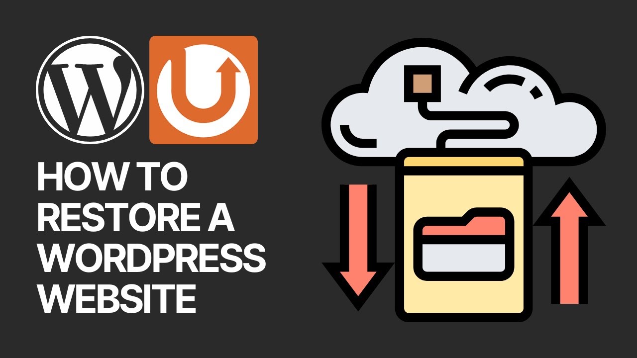 Как восстановить сайт WordPress? Резервное копирование через UpdraftPlus ♻️