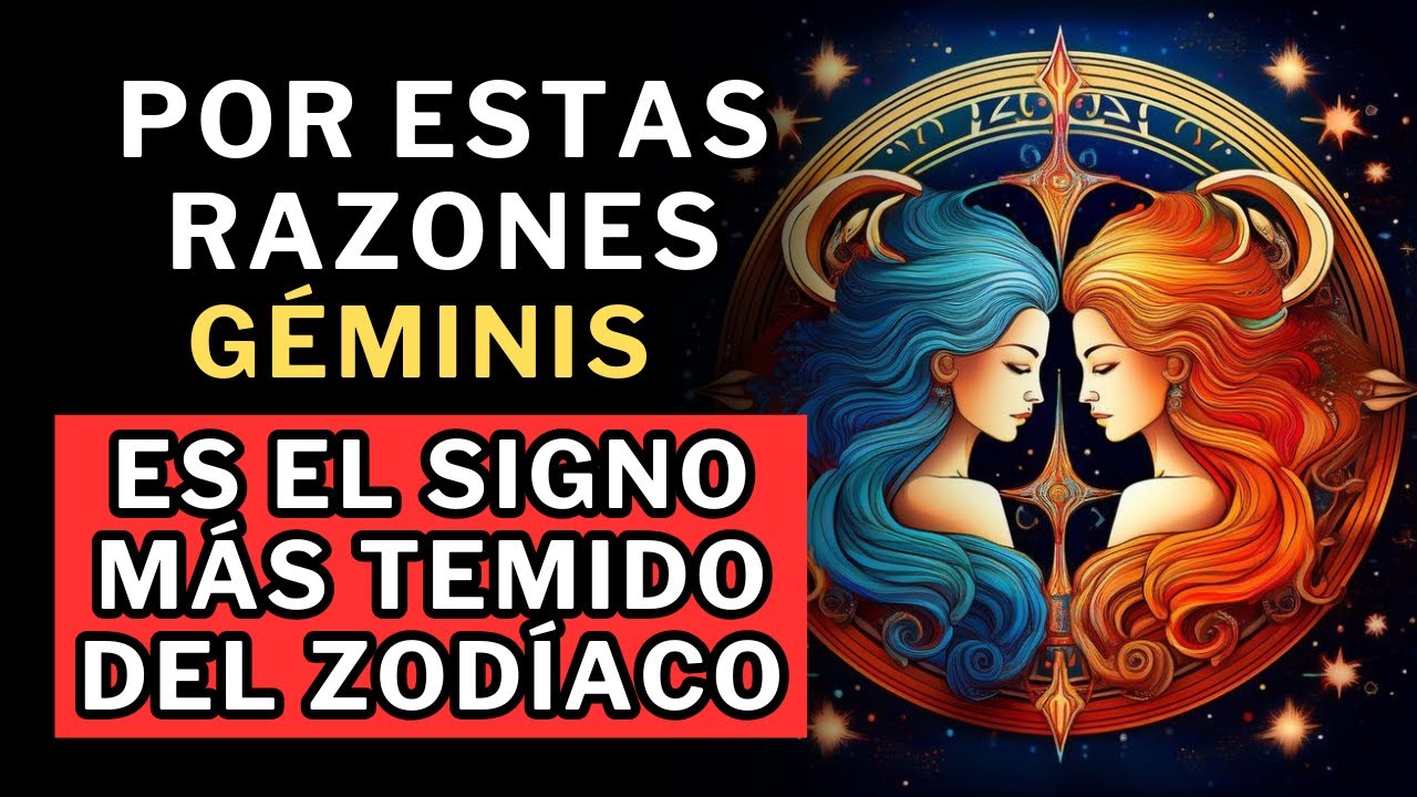 10 Razones por las cuales Géminis Es EL SIGNO MÁS TEMIDO DEL ZODIACO 😱😱😱