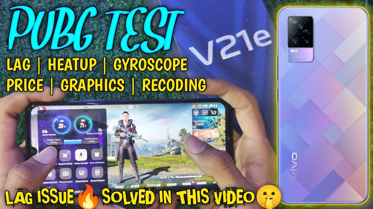 Vivo V21e Pubg Test in 2023 | Graphics test | PUBG Gameplay