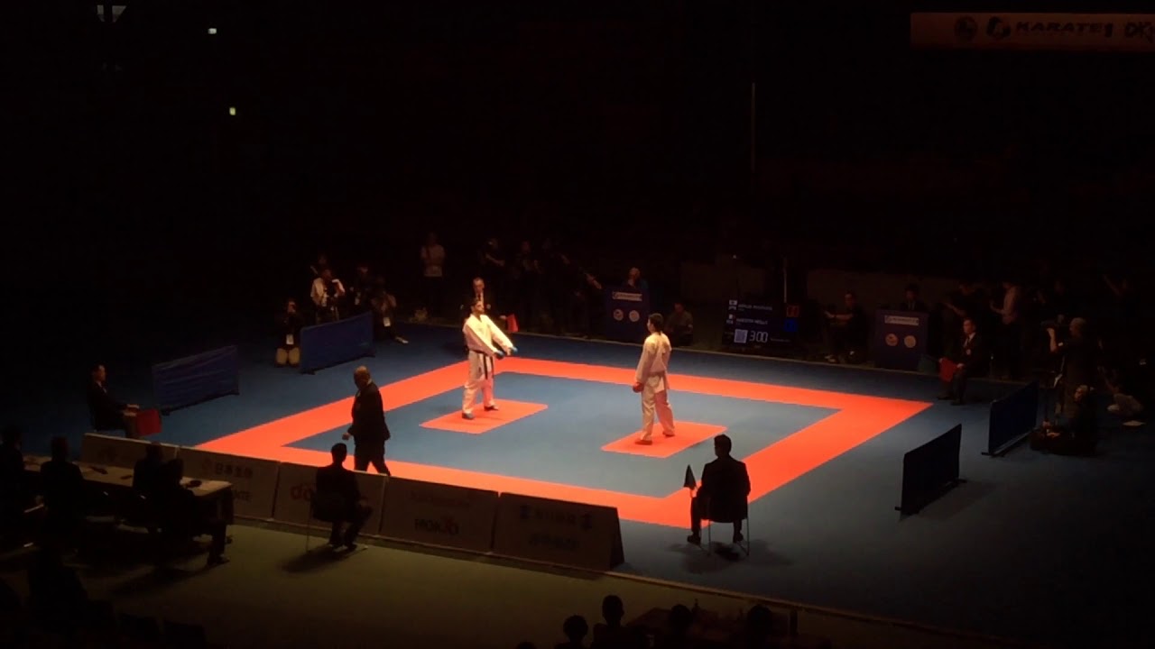 Karate 1 Okinawa 2017 - Final Male Kumite -84kg Araga Ryutaro(JPN) vs. Maestri Nello(ITA)