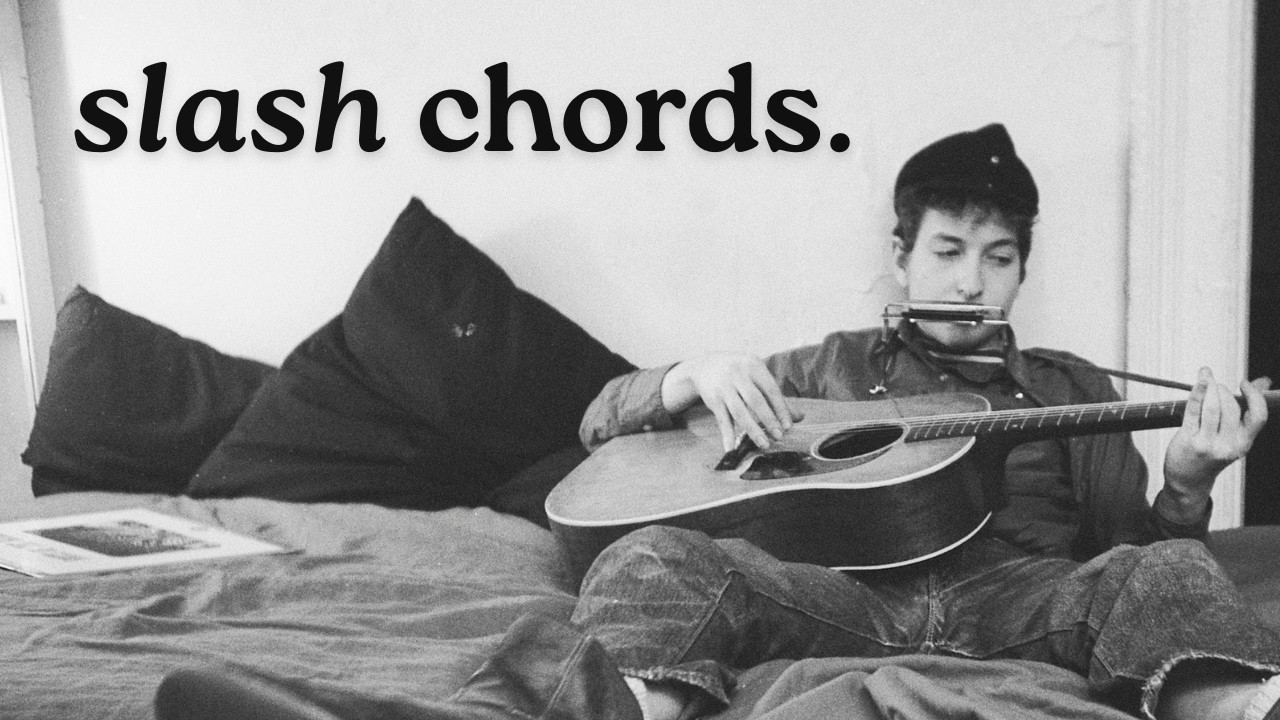 Bob Dylan's Genius Chord Secret (was pure laziness)