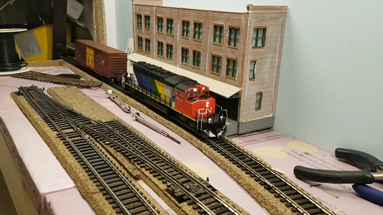 HO Intermountain SD40-2W 5334 ESU Loksound 645E3B FT