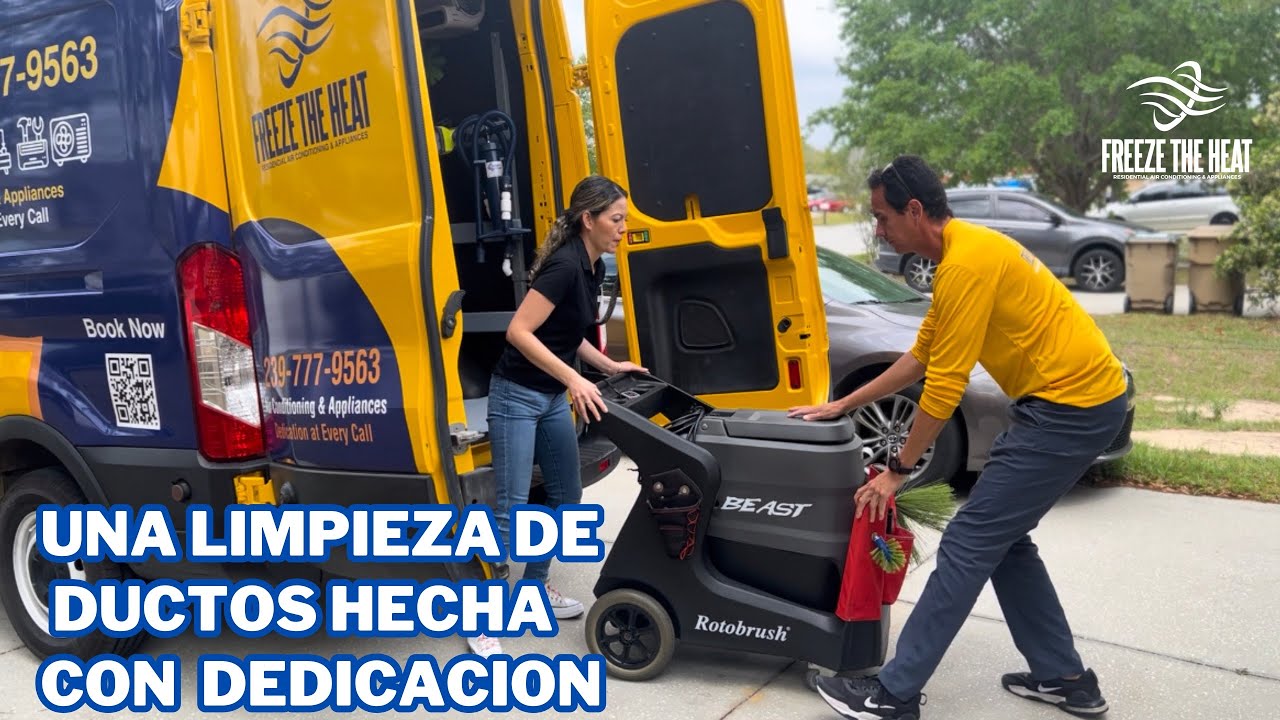 Como hacer una limpieza de ductos. La dedicación es algo que nos caracteriza #ductcleaning #services