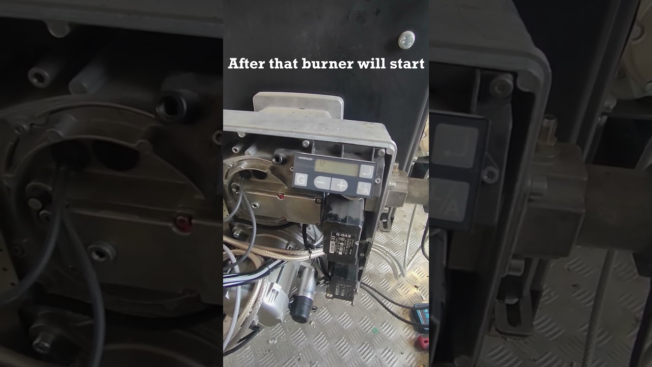Weishoupt WG30 start-up setting