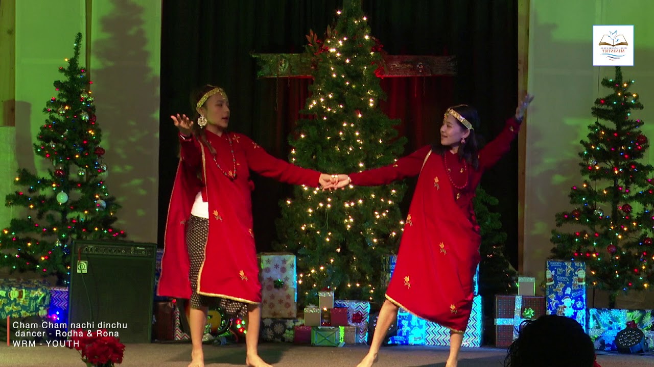 cham cham nachi dinchu Nepali christian Song dance cover by Rodan & Rora